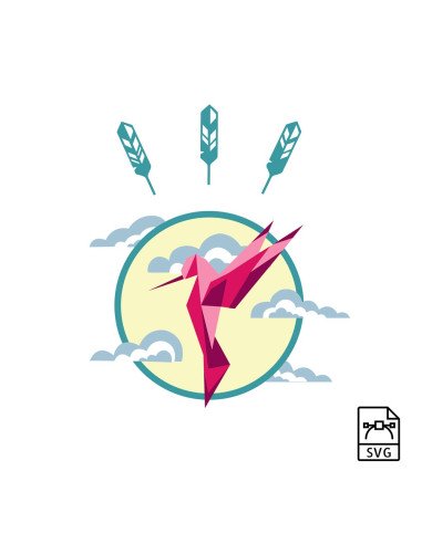 Hummingbird - Vector graphics
